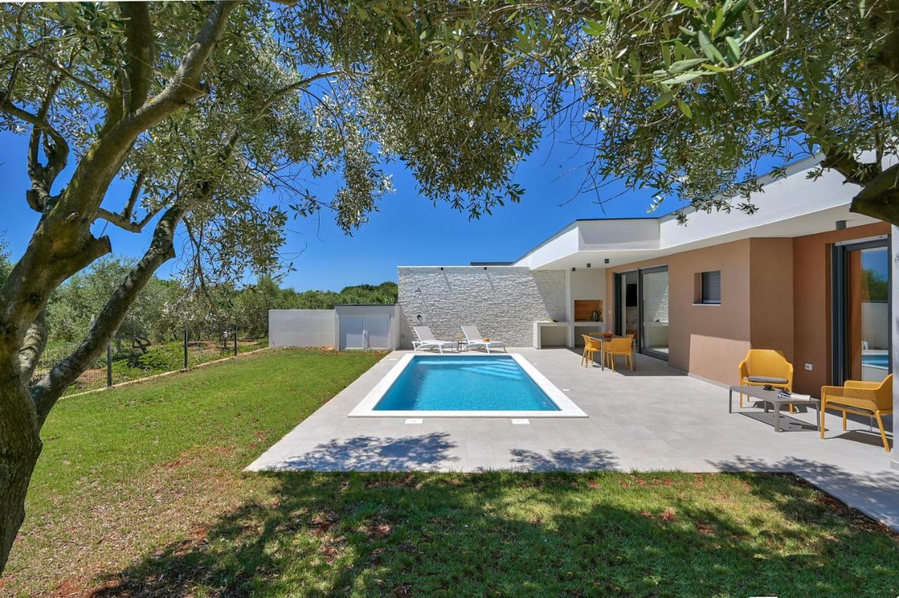 Villa Solis-Modern Villa For A Romantic Retreat, Heated Pool Ližnjan Εξωτερικό φωτογραφία